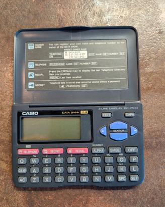 Agendina Elettronica Vintage CASIO