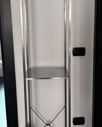 Scaffale in acciaio inox da interno ed esterno