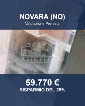 Immobile in asta di 72 m² con box auto a Novara