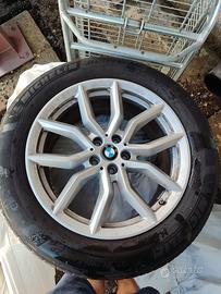 4 Ruote complete BMW 19” con pneumatici Michelin