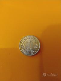 MONETA 1 FRANCO MAROCCO