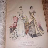 stampe mode illustree francesi '800