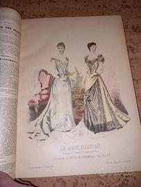 stampe mode illustree francesi '800