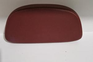 poggiaschiena pelle rosso per baule givi 
