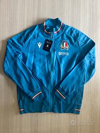 Felpa Italia Rugby Macron Nuova