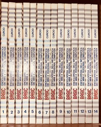 Enciclopedia Basic Curcio 14 volumi ed. 1985