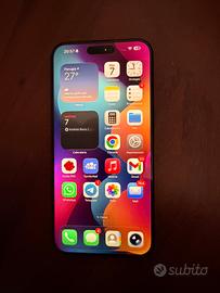 Iphone 15 pro max 256 gb + cover originale regali