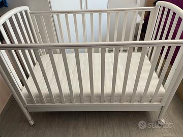 Lettino CIAK PALI bianco