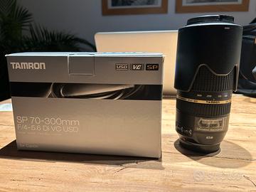 Tamron SP 70-300mm F/4 -5.6 Di VC USD CANON