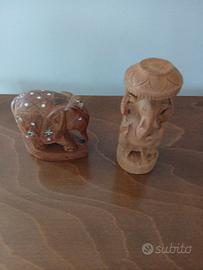 Statuette artigianali indiane 