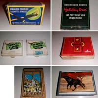 Fiammiferi vintage da collezione 