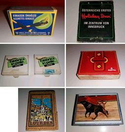 Fiammiferi vintage da collezione 