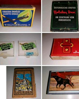 Fiammiferi vintage da collezione 