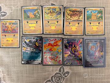 Carte pokemon 30 anniversario