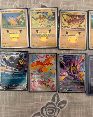 Carte pokemon 30 anniversario