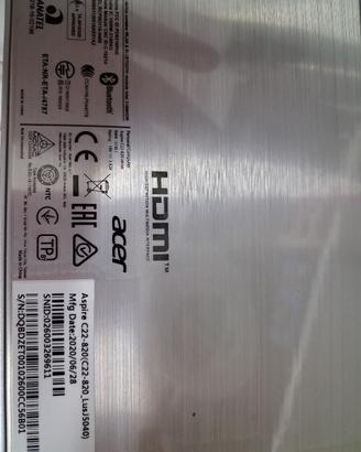 Scheda madre Aspire c22-820(C22-820_LusJ5040)