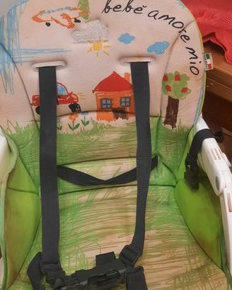 seggiolino bimbi tavolo o campeggio