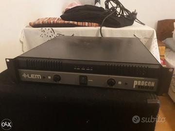 amplificatore finale di potenza lem procon 150o