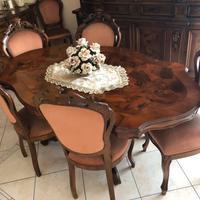 Sala da pranzo completa stile Luigi XV.