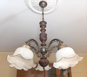 lampadario vintage 