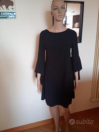 vestito nero Made in Italy tg. M