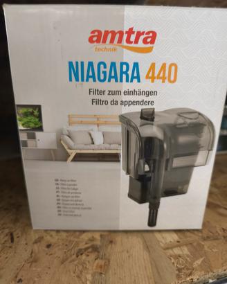 FILTRO A ZAINETTO PER ACQUARIO AMTRA NIAGARA440