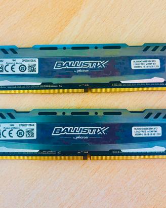 RAM Ballistix Sport 16GB 2x8GB DDR4