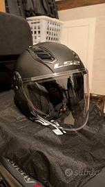 LS2 Airflow II Casco Jet Nero M