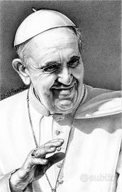 Ritratto a matita, da foto. Anno 2019