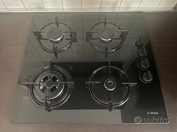 Piano cottura BOSCH 4 fuochi Gas
