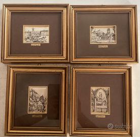 Quadretti lastra argento.