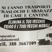 Sbarazzi gratis e trasporti