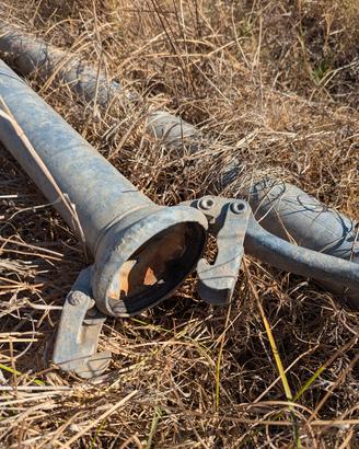 tubi per irrigazione in ferro zincato 