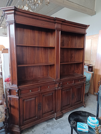 Libreria in legno massiccio