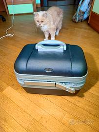 BEAUTY CASE VALIGETTA BRICS con CHIAVE GRIGIO