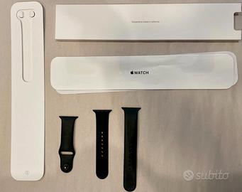 Cinturino Apple Watch Sport 42mm Nero Originale