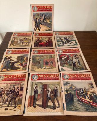 Nick Carter fumetti d'epoca 1908