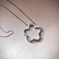 Collana Argento 925 con Pendente a Fiore