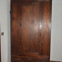 Armadio in legno 1 anta vintage