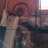 struttura per letto ferro