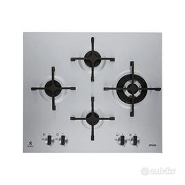 Electrolux Piano Cottura Gas Quadro Ultra Flat