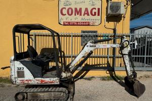 MINIESCAVATORE BOBCAT 323 CARRO VARIABILE
