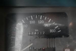 Renault master con tenda per mercato