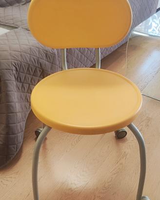 Sedia con rotelle colombini