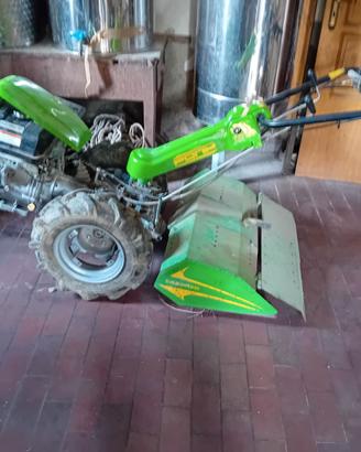 Motocoltivatore casorzo con barra falcialte