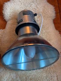 Lampadario lampada industriale a sospensione