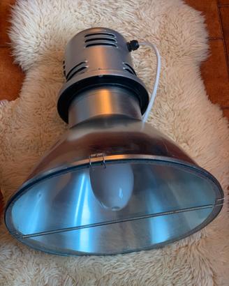 Lampadario lampada industriale con lampadina