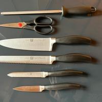 Set 6pz coltelli Zwilling Five Star + acciaino