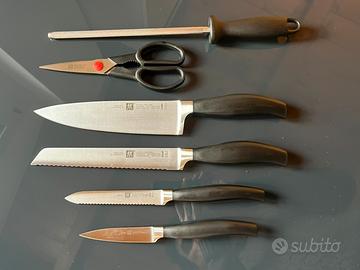 Set 6pz coltelli Zwilling Five Star + acciaino