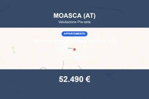 Immobile in asta di 88 m² con box auto a Moasca